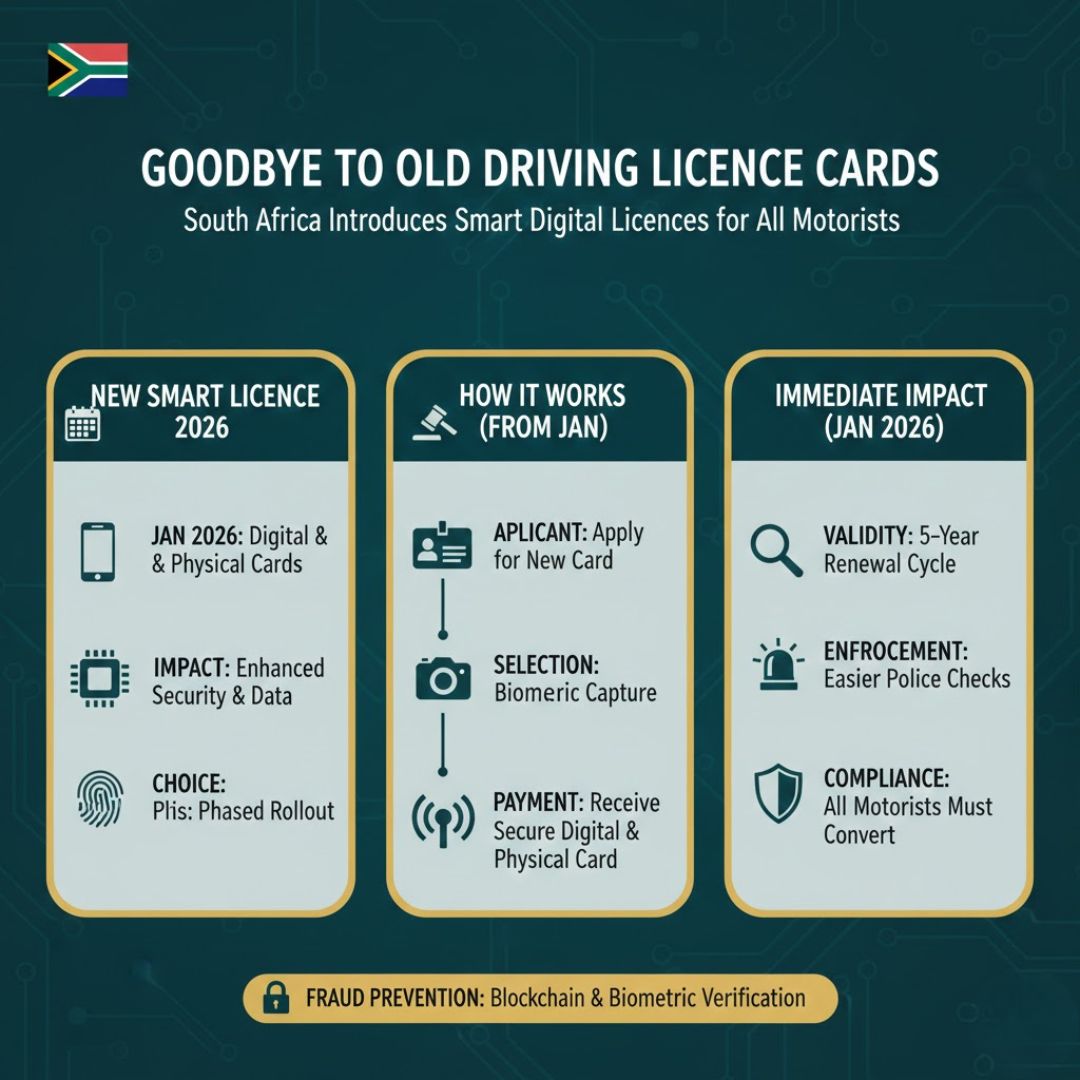 Goodbye to Old Driving Licence Cards