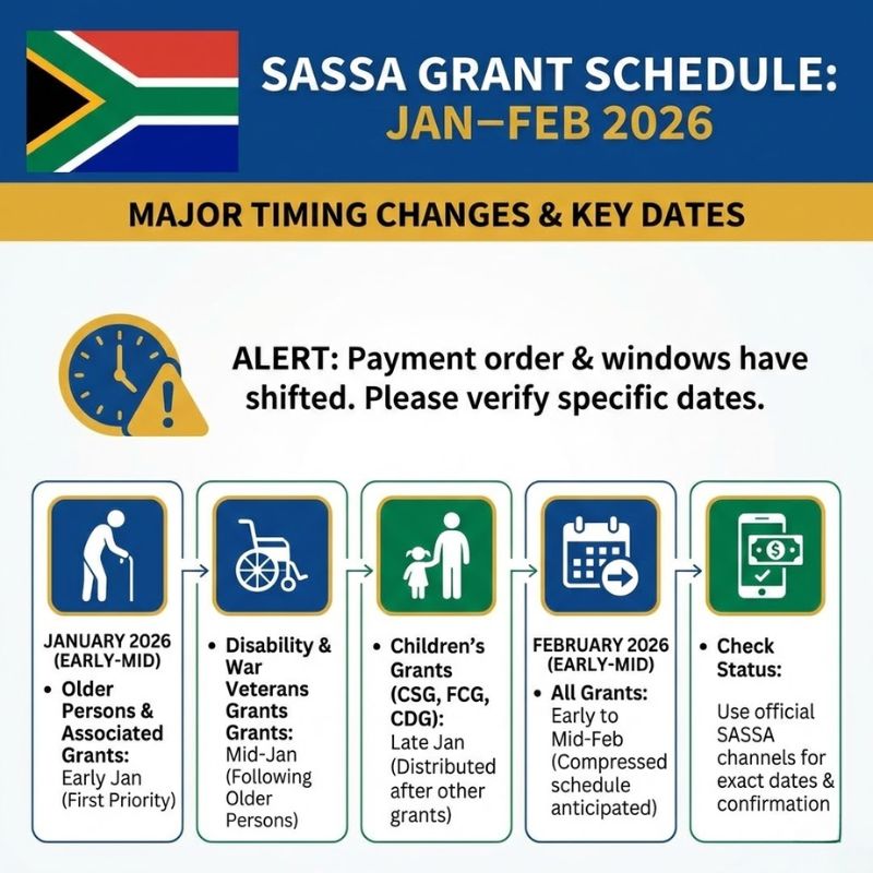 Major Timing Changes
