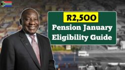 Pension R2,500 January 2026: Eligibility guide payment expectations and verification steps for seniors