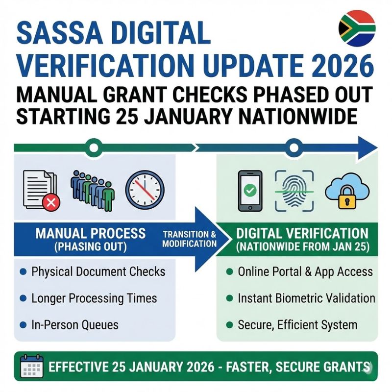 SASSA Digital Verification Update 2026