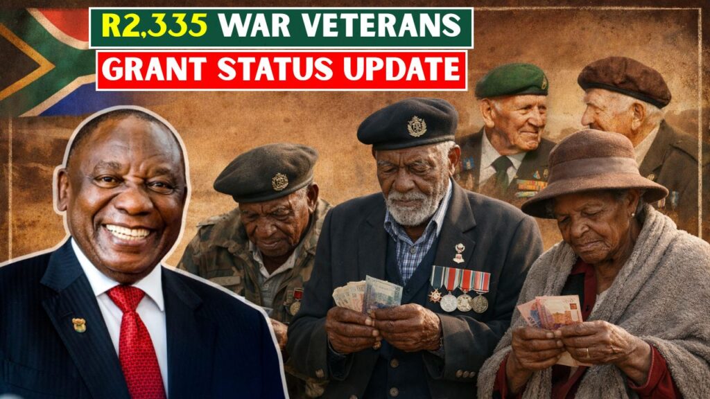 War Veterans Grant R2,335